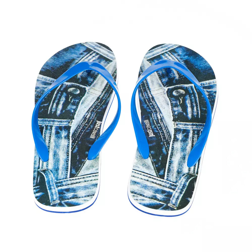 Just Cavalli Light Blue EVA Men Sandal - BrandFit 88