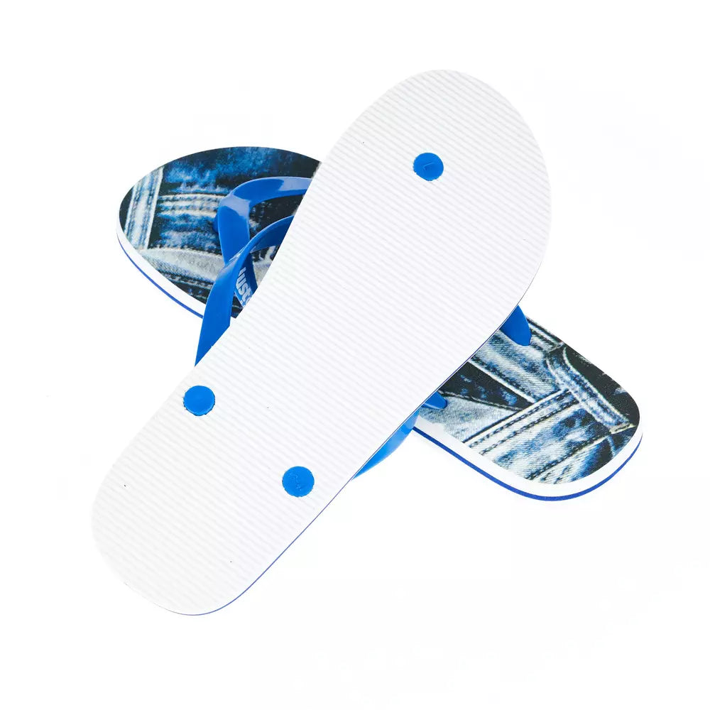 Just Cavalli Light Blue EVA Men Sandal - BrandFit 88