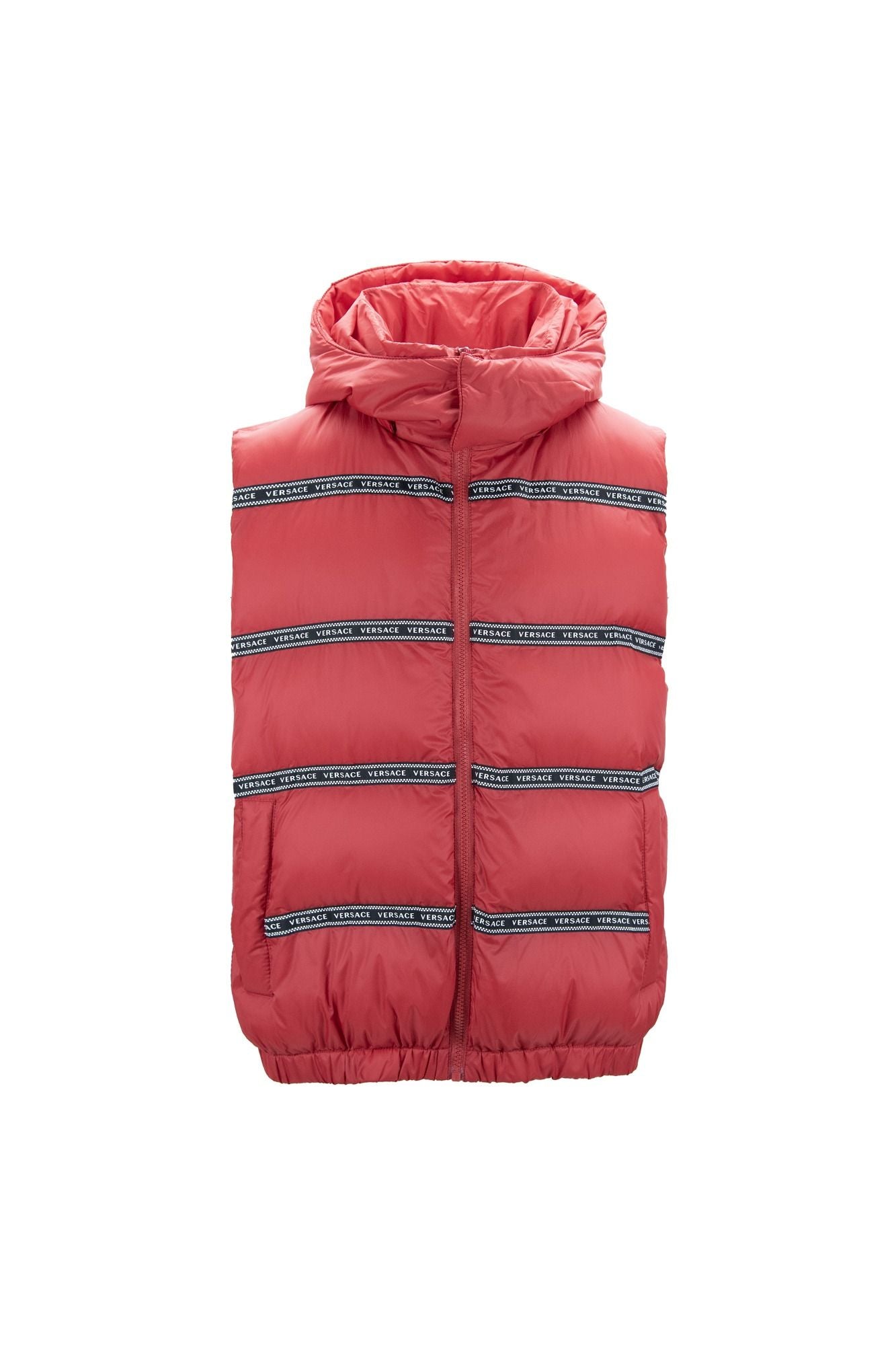 Versace Red Polyester Vest