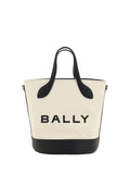 Bally White and Black Leather Bucket Bag - BrandFit 88