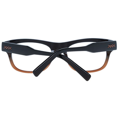Ermenegildo Zegna Brown Plastic Glasses (Frames)