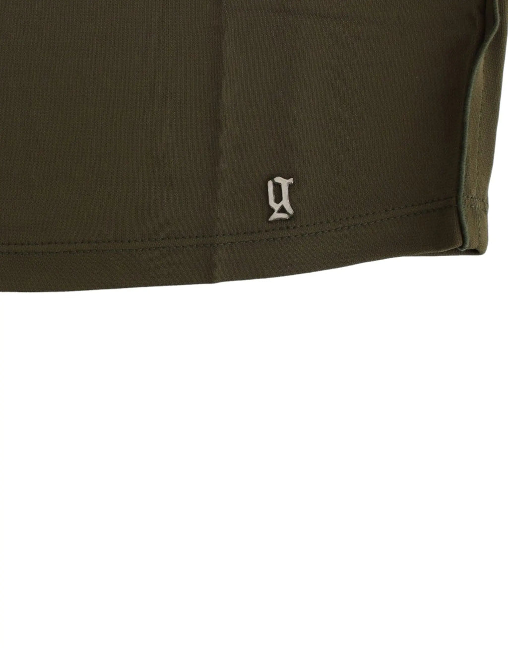 John Galliano Green shortsleeved blouse top John Galliano