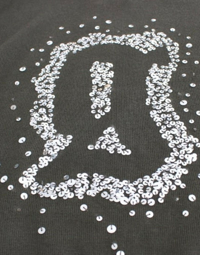 John Galliano Green wool turtleneck sweater