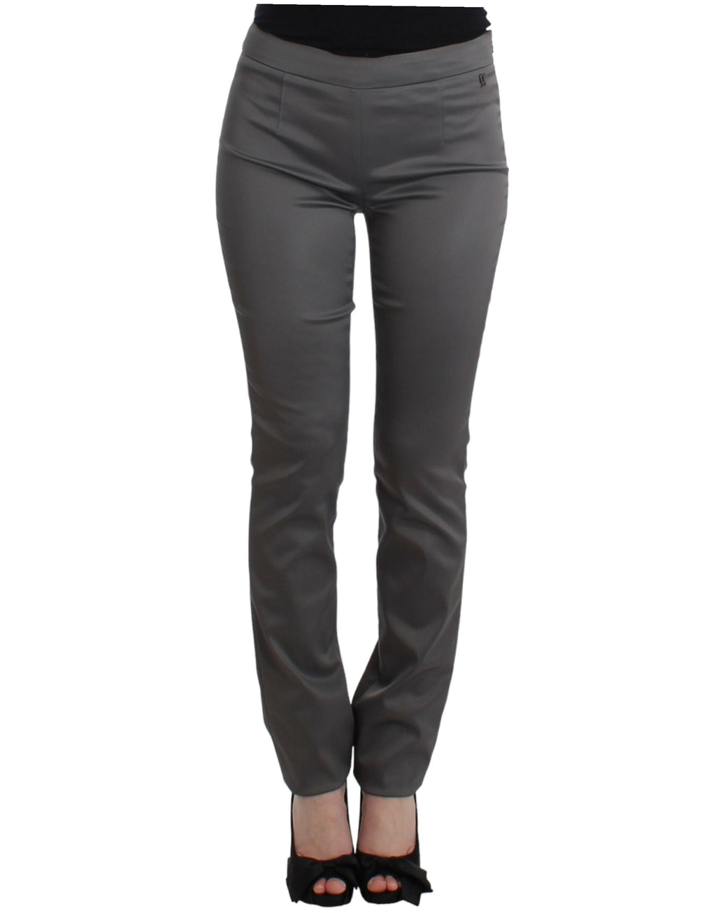 John Galliano Gray slim fit pants John Galliano