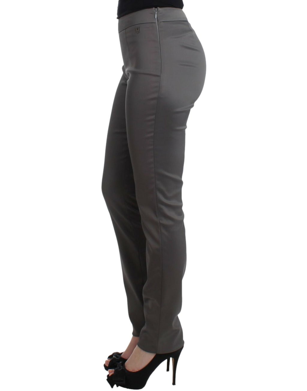 John Galliano Gray slim fit pants John Galliano