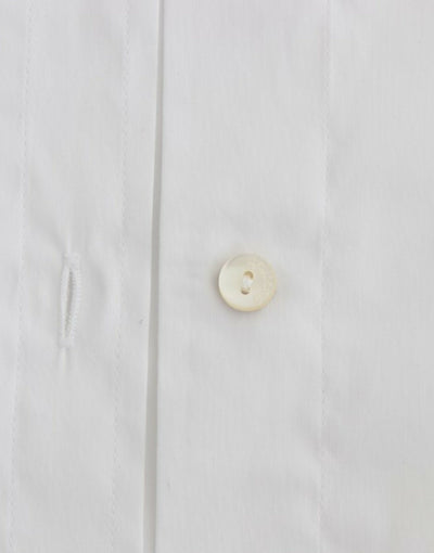 John Galliano White Cotton Shirt Top