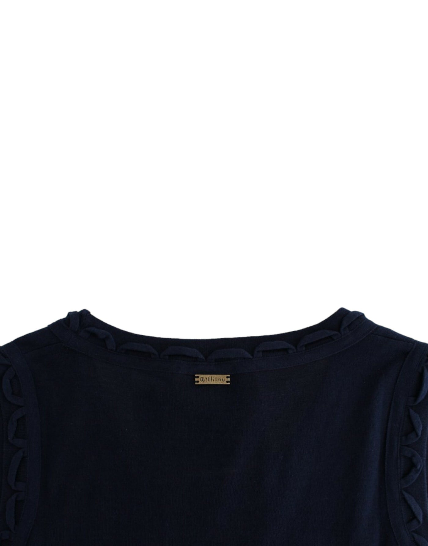 John Galliano Blue cotton jersey dress