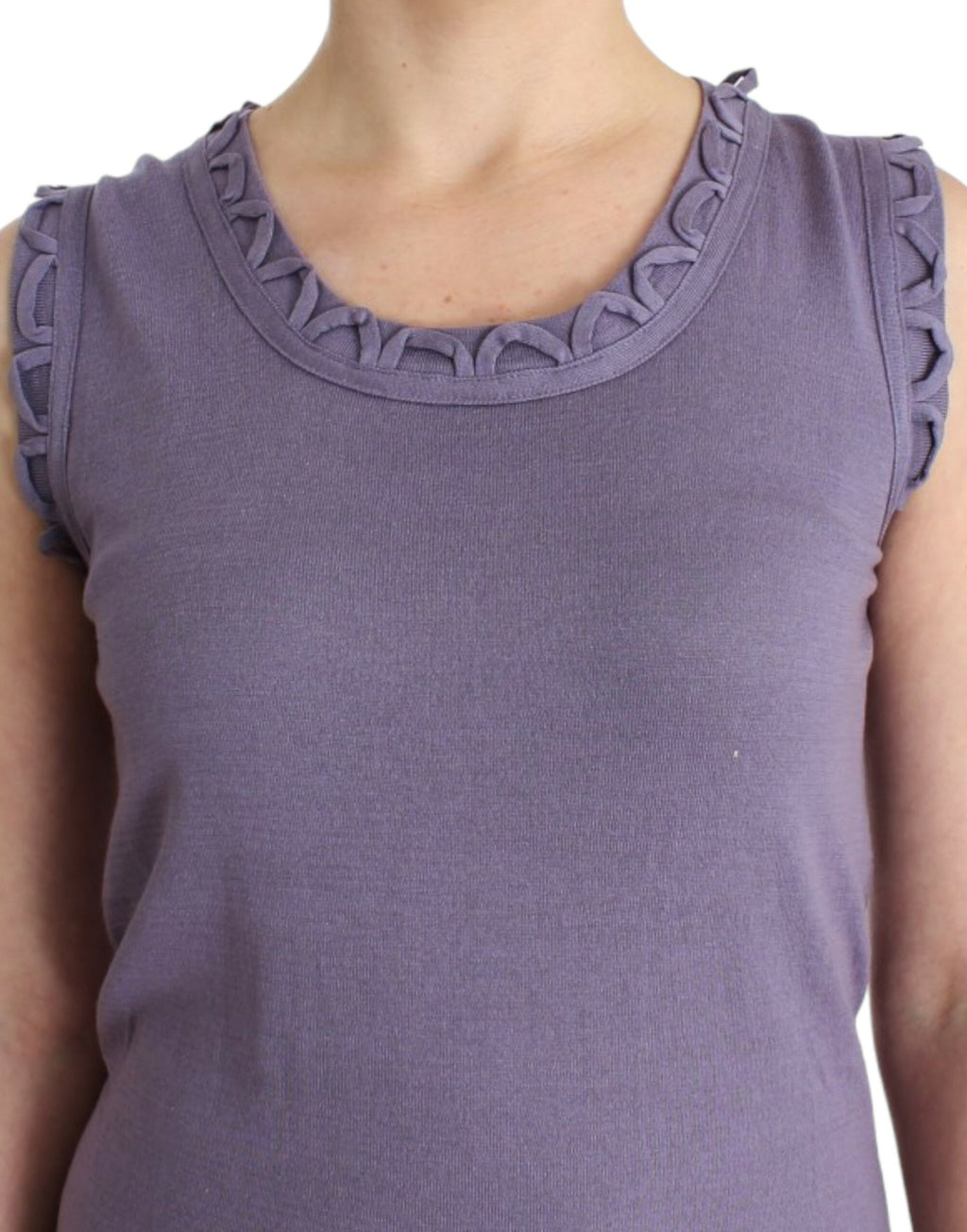 John Galliano Purple cotton jersey dress - BrandFit 88