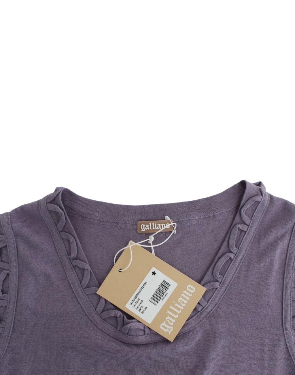 John Galliano Purple cotton jersey dress - BrandFit 88