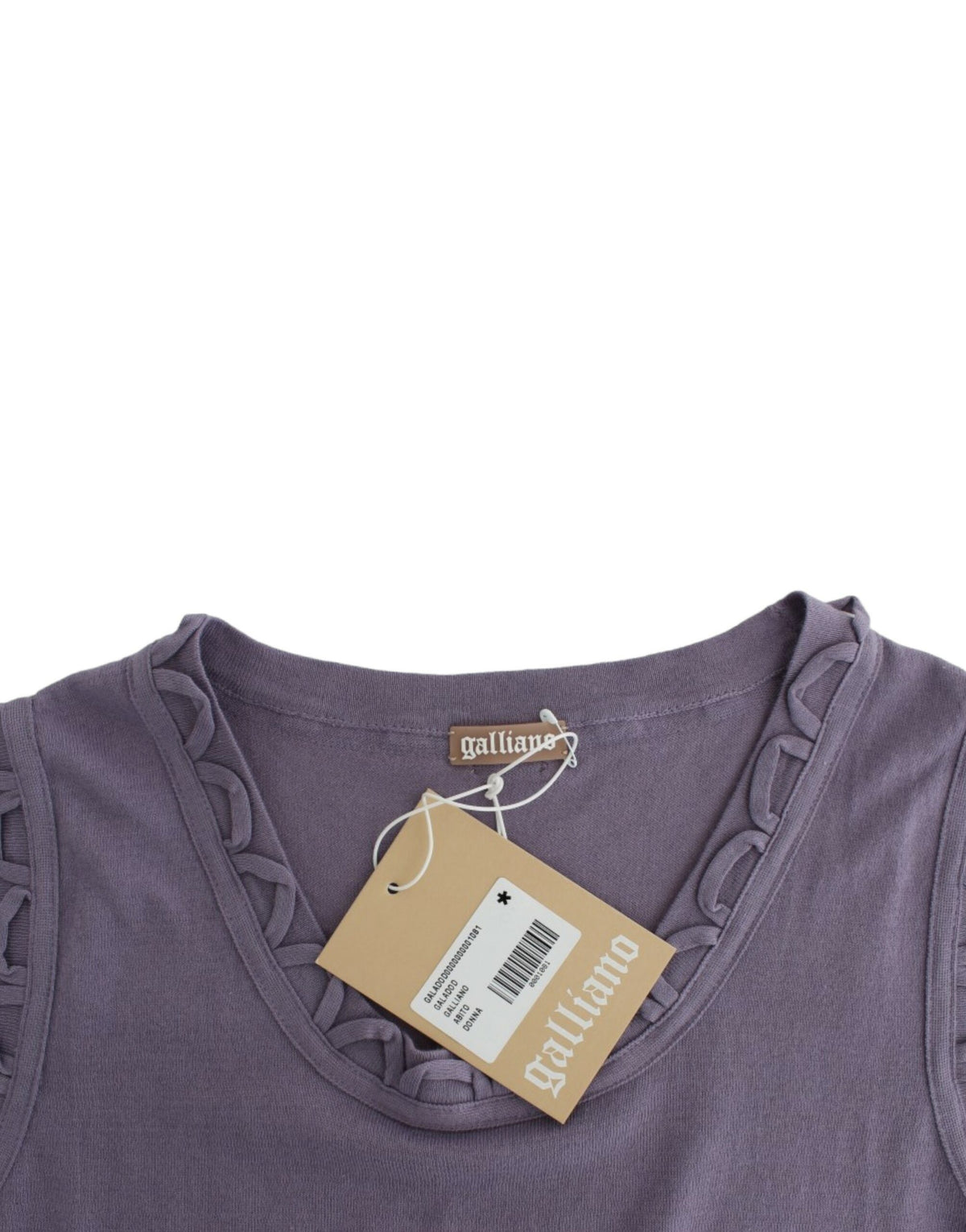 John Galliano Purple cotton jersey dress - BrandFit 88