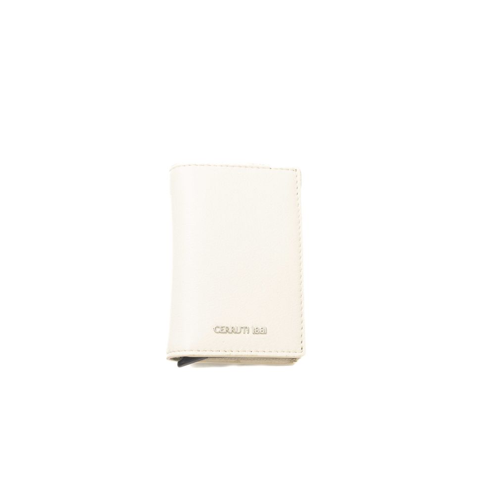 Cerruti 1881 Beige Calfskin Men Wallet - BrandFit 88