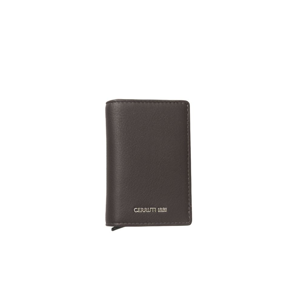 Cerruti 1881 Brown Calfskin Men Wallet - BrandFit 88