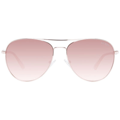 Guess Rose Gold Metal Sunglasses