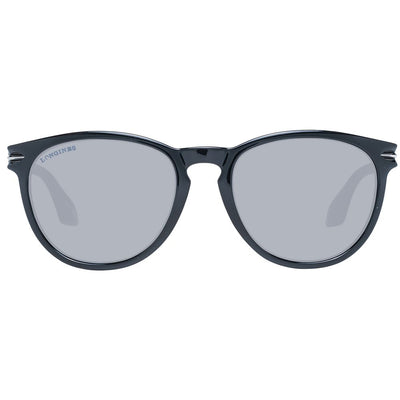 Longines Black Plastic Sunglasses