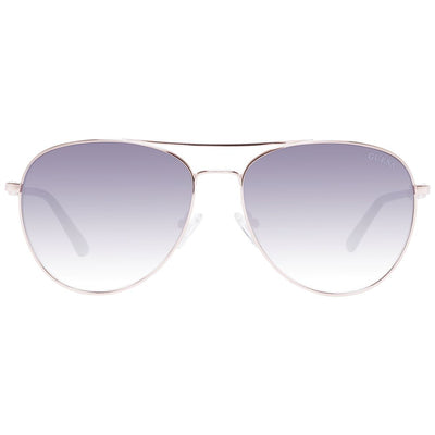 Guess Rose Gold Metal Sunglasses