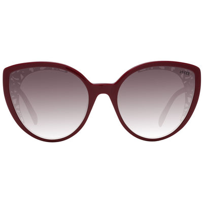 Emilio Pucci Red Plastic Sunglasses