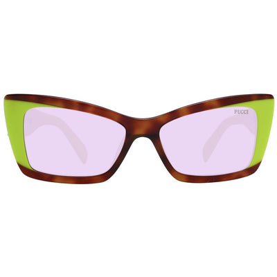 Emilio Pucci Multicolor Plastic Sunglasses