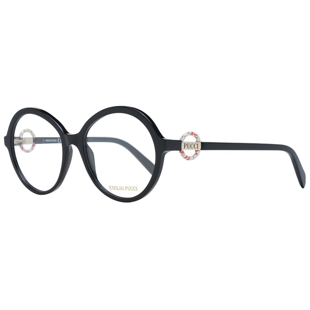 Emilio Pucci Black Plastic Glasses (Frames)