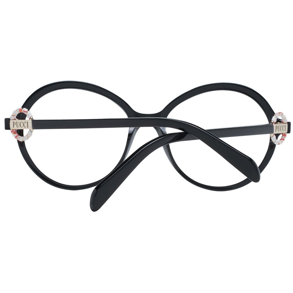Emilio Pucci Black Plastic Glasses (Frames)