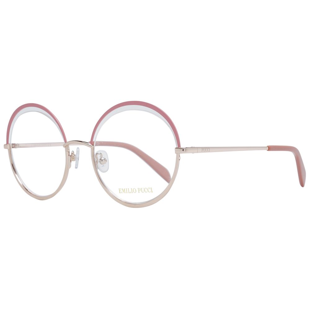Emilio Pucci Pink Metal Glasses (Frames)