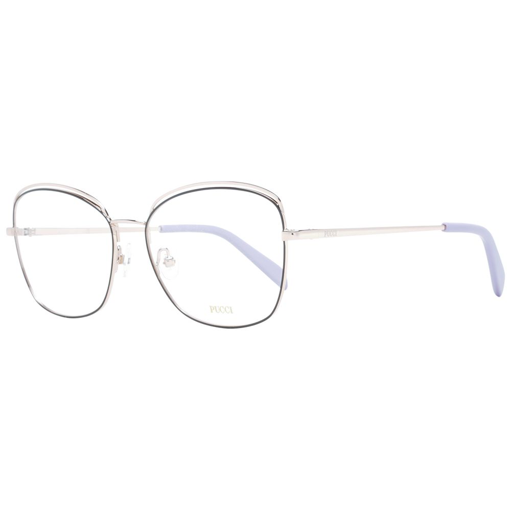 Emilio Pucci Black Metal Glasses (Frames)