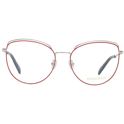 Emilio Pucci Red Metal Glasses (Frames)