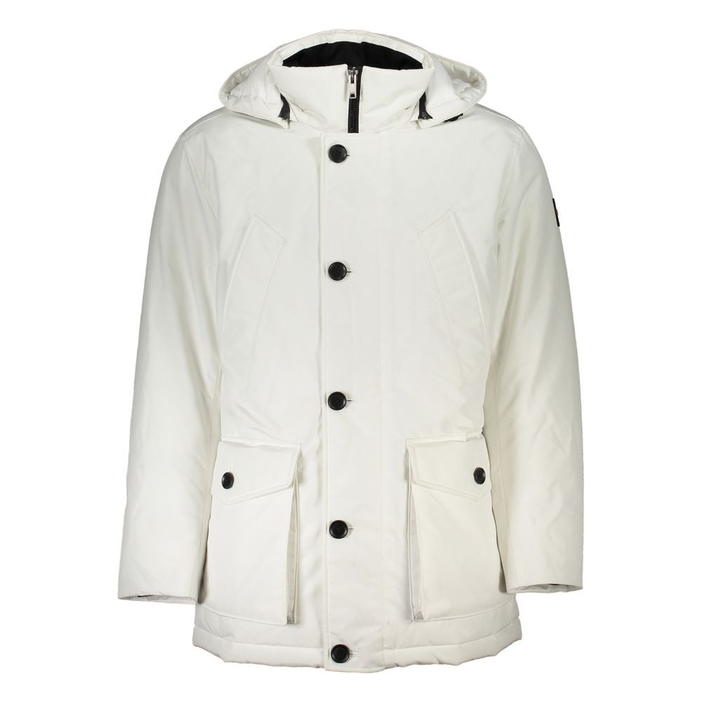 Hugo Boss White Elastane Jacket - BrandFit 88
