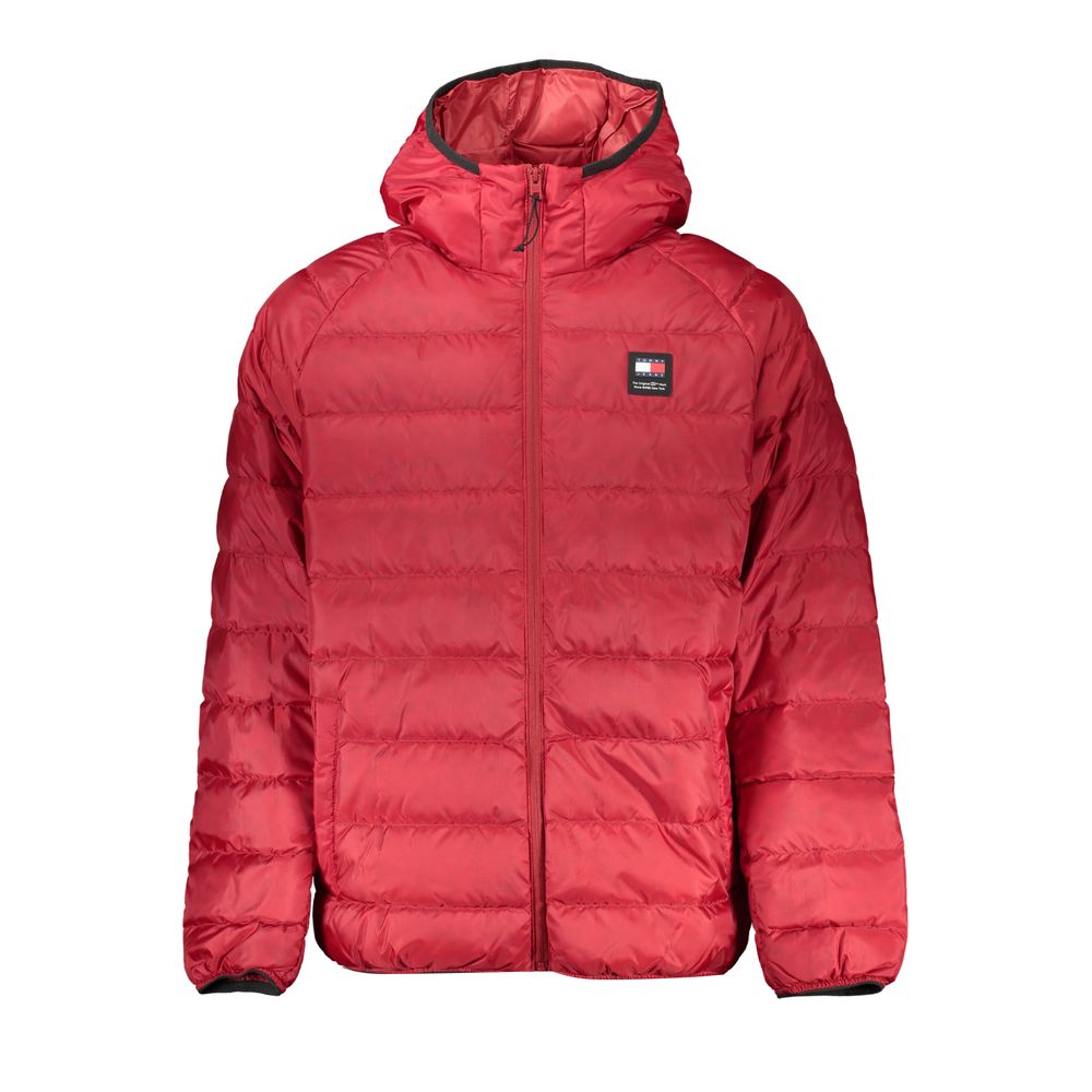 Tommy Hilfiger Red Polyester Jacket - BrandFit 88