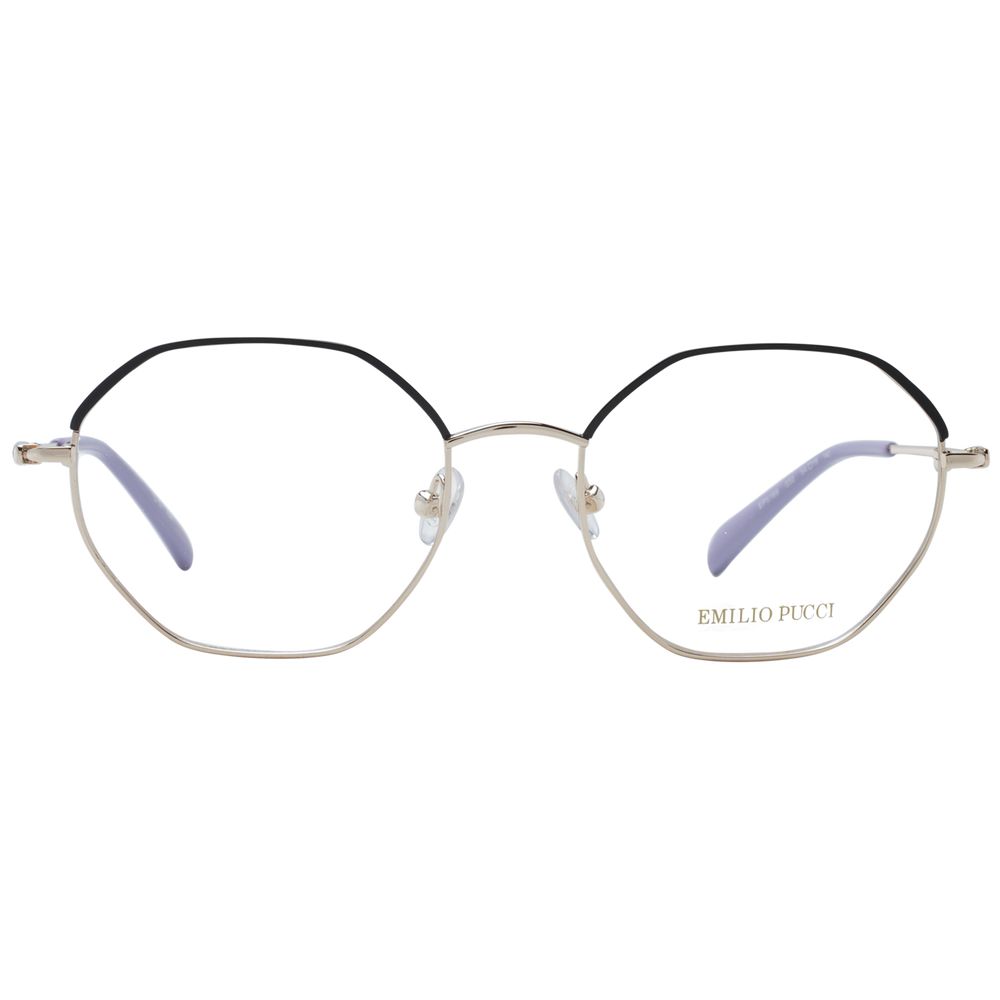 Emilio Pucci Black Metal Glasses (Frames)