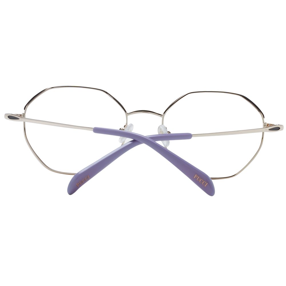 Emilio Pucci Black Metal Glasses (Frames)
