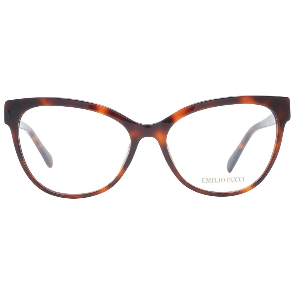 Emilio Pucci Brown Plastic Glasses (Frames)