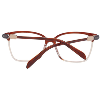 Emilio Pucci Brown Plastic Glasses (Frames)