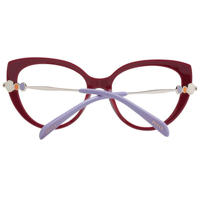 Emilio Pucci Red Plastic Glasses (Frames)