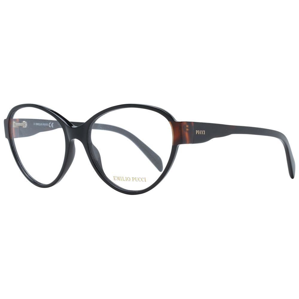 Emilio Pucci Black Plastic Glasses (Frames)