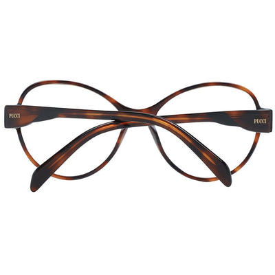 Emilio Pucci Brown Plastic Glasses (Frames)