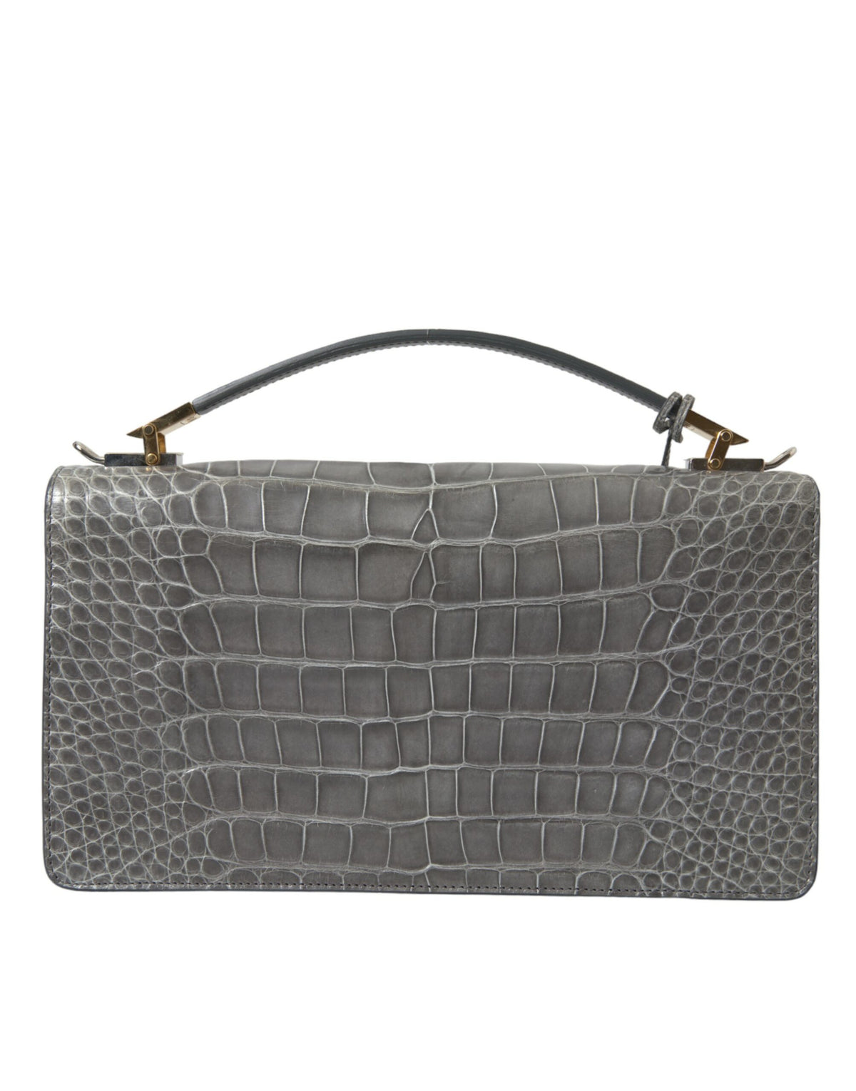 Balenciaga Gray Exotic Leather Medium Shoulder Hand Purse Bag - BrandFit 88