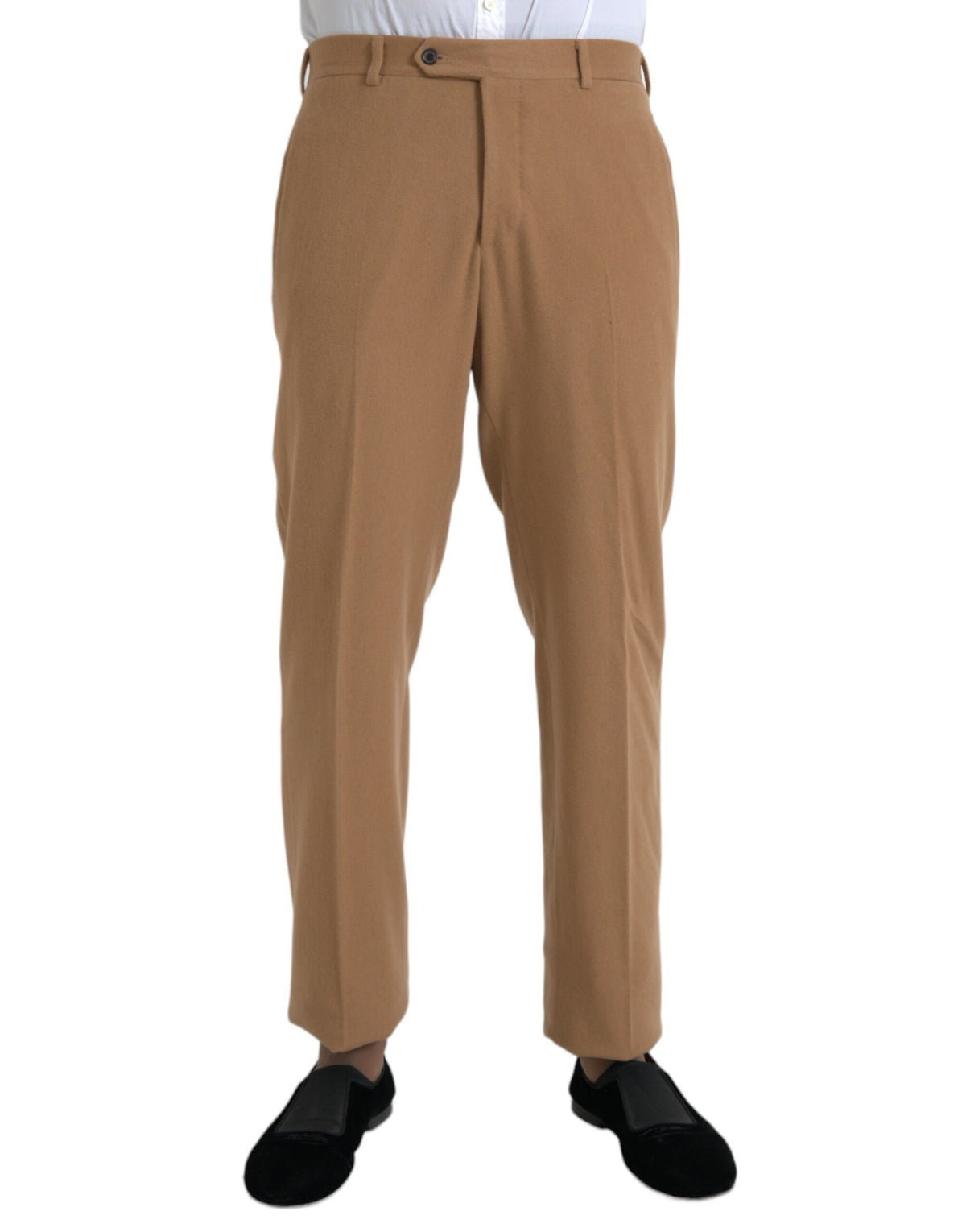 Prada Beige Cashmere Men Straight Fit Dress Pants - BrandFit 88