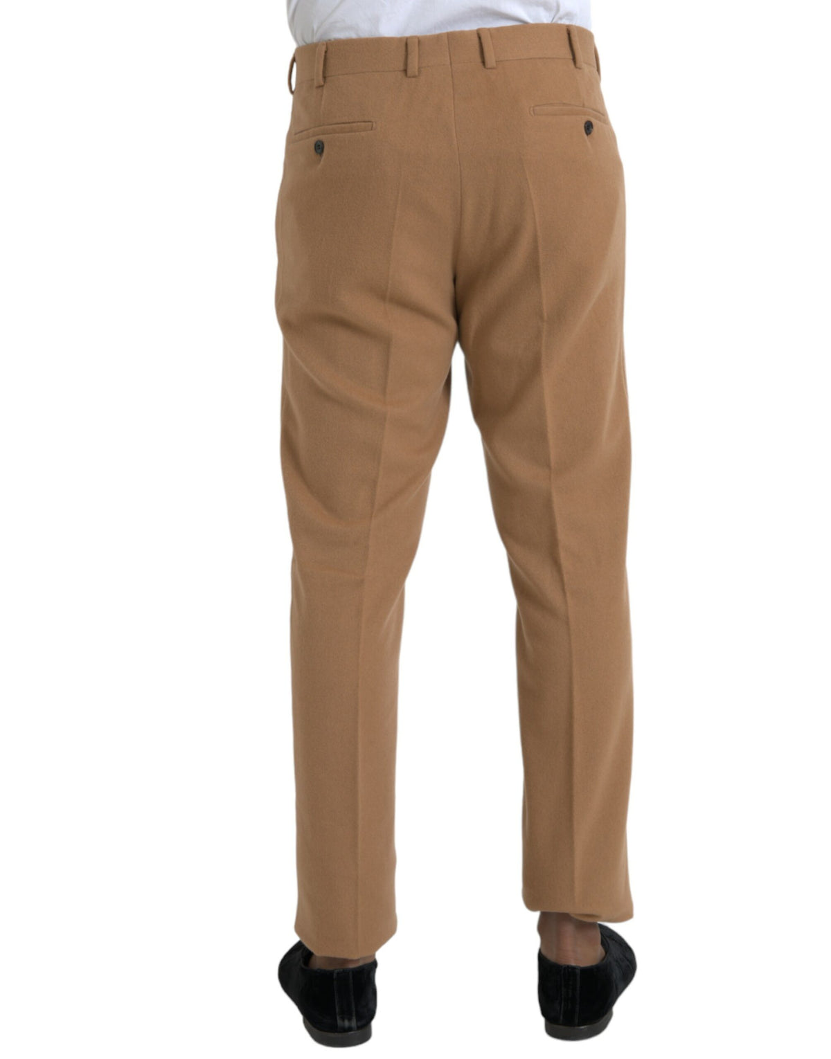 Prada Beige Cashmere Men Straight Fit Dress Pants - BrandFit 88