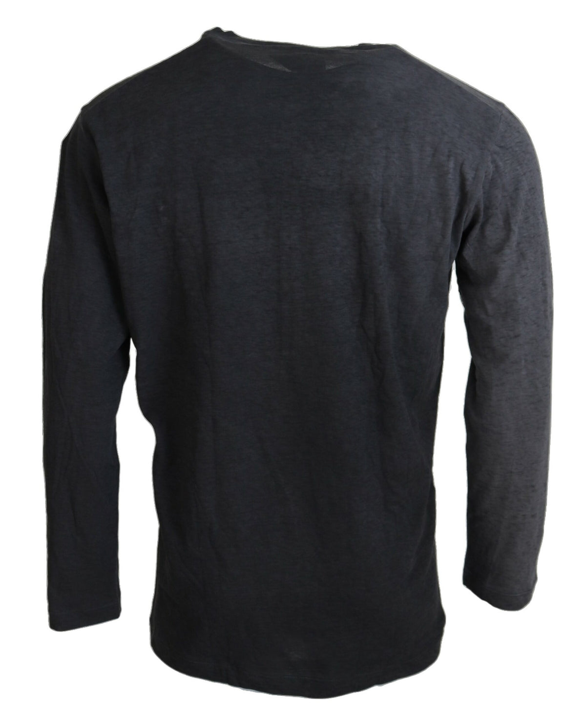 Dsquared² Black Cotton Linen Long Sleeves Pullover Sweater - BrandFit 88