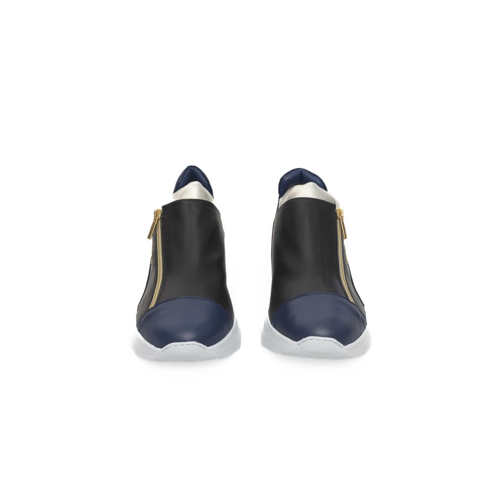 Cerruti 1881 Black Goatskin Women Sneaker - BrandFit 88