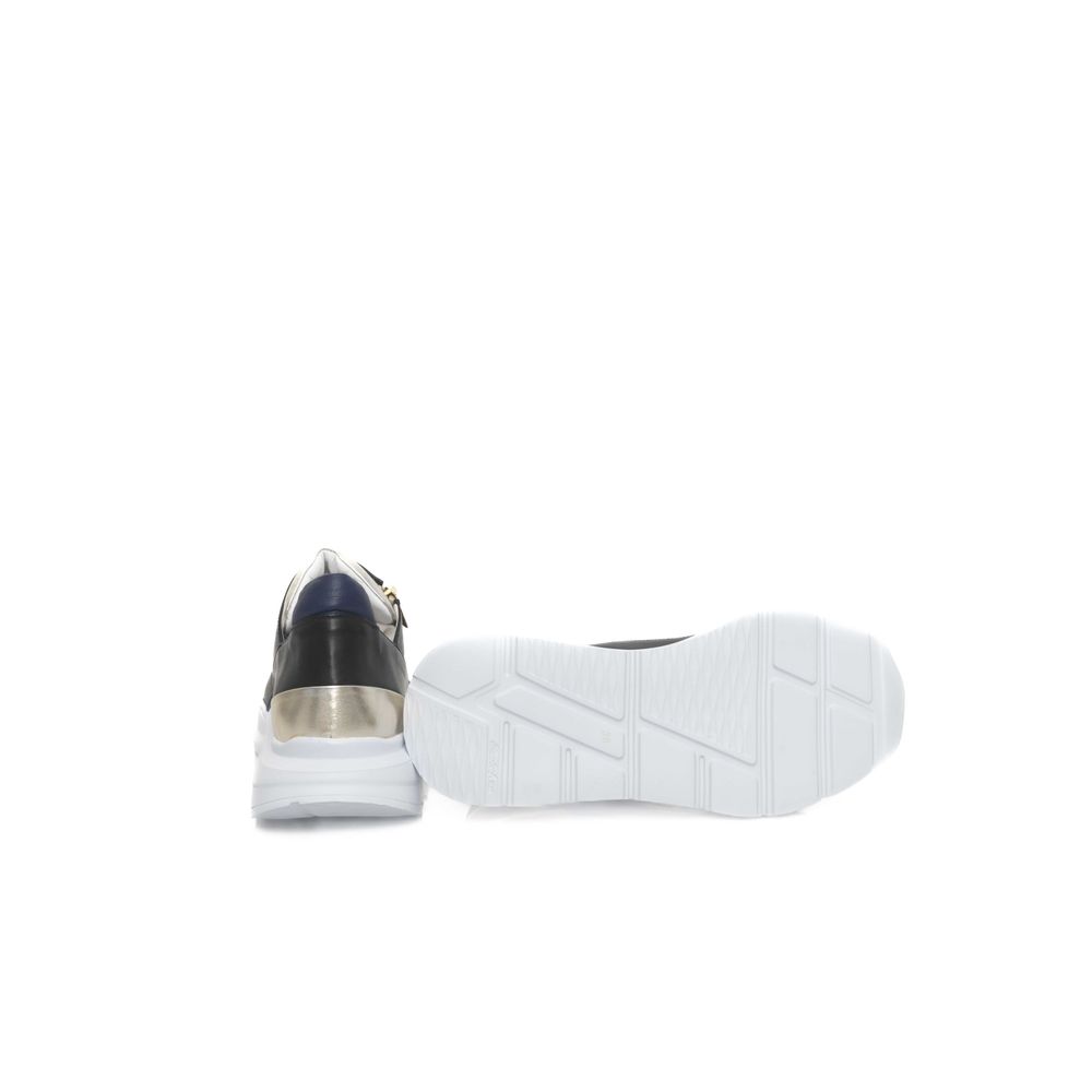 Cerruti 1881 Black Goatskin Women Sneaker - BrandFit 88