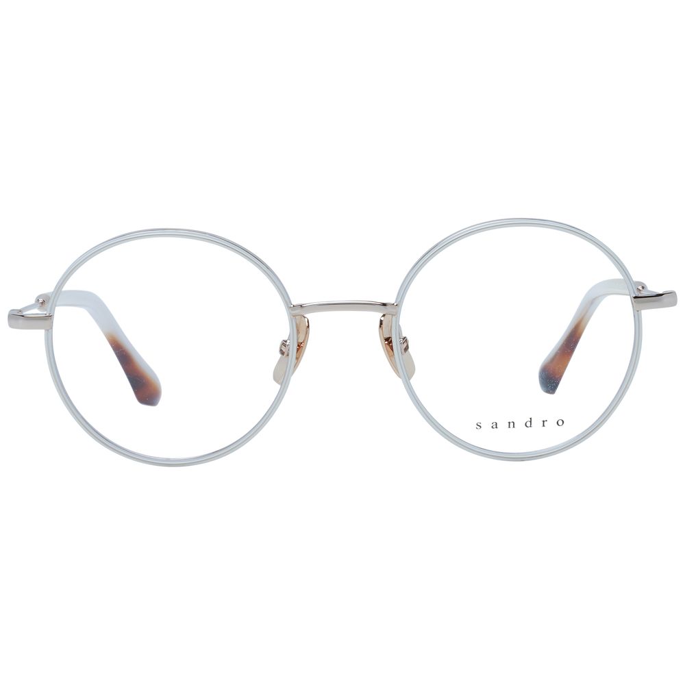 Sandro White Stainless Steel Glasses (Frames)