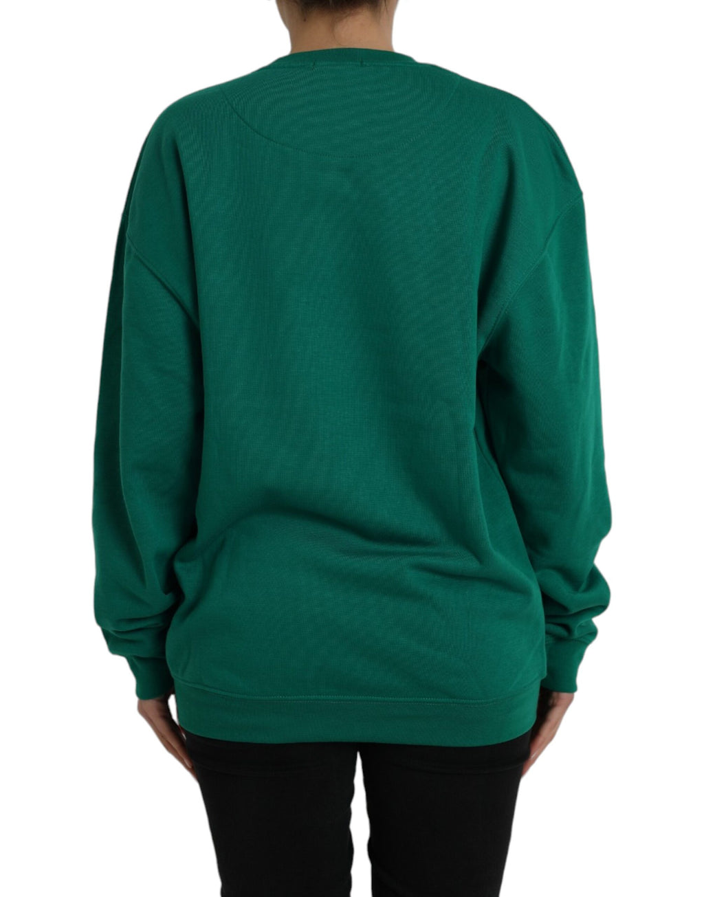 Philippe Model Green Cotton Logo Print Long Sleeves Pullover Sweater - BrandFit 88