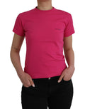 Balenciaga Pink Cotton Crew Neck Short Sleeves Tee T-shirt - BrandFit 88