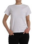 Balenciaga White Cotton Crew Neck Short Sleeves T-shirt - BrandFit 88
