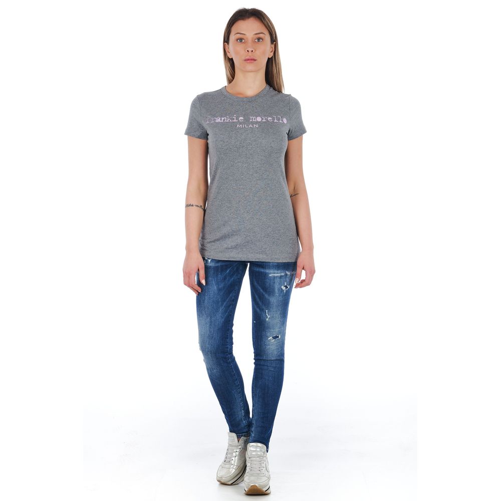 Frankie Morello Blue Cotton Women Jeans - BrandFit 88
