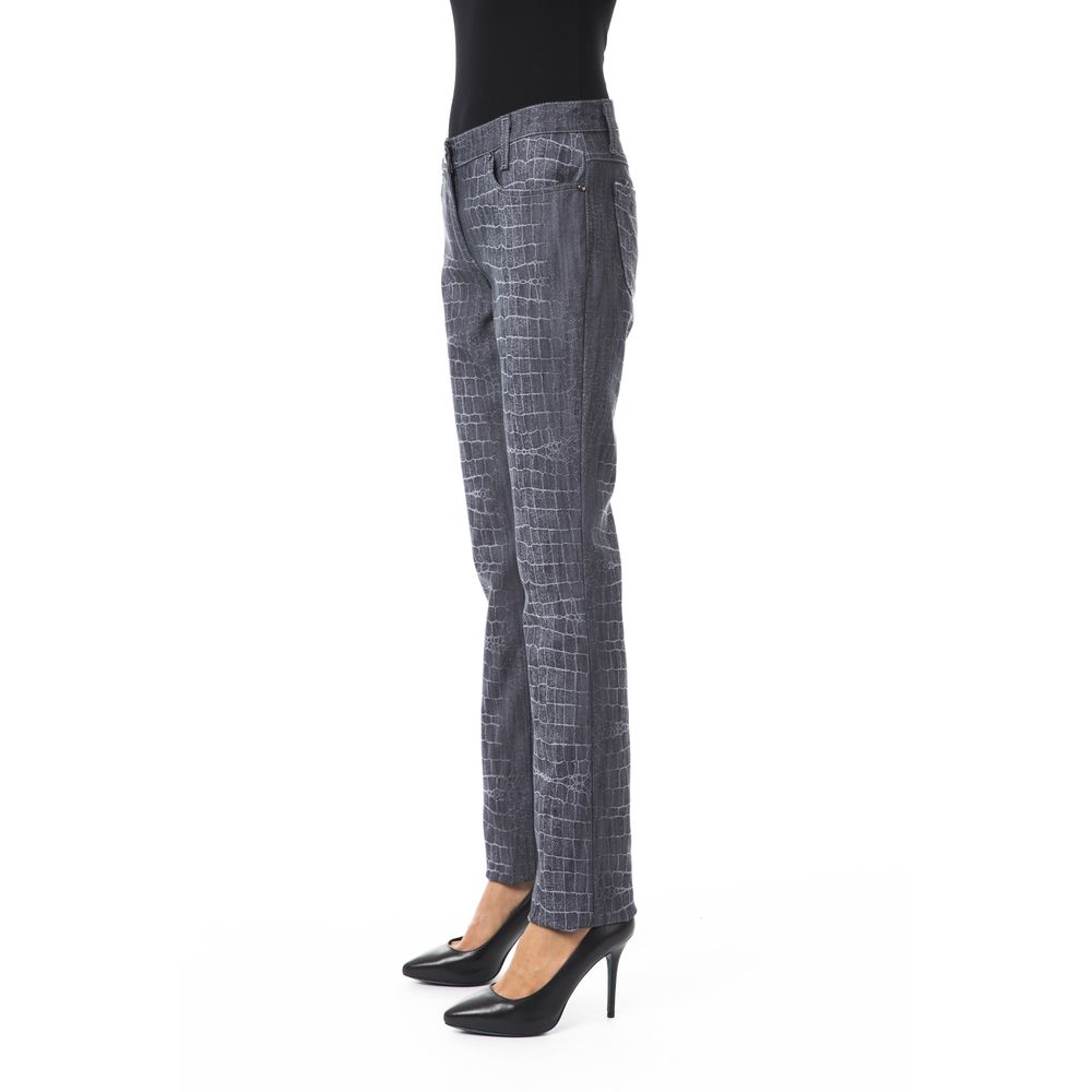 BYBLOS Black Viscose Women Pants - BrandFit 88