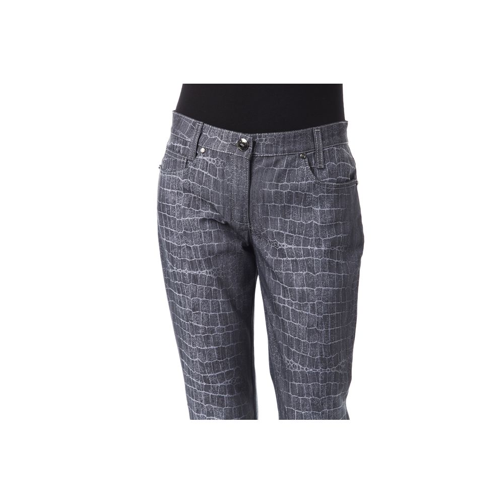 BYBLOS Black Viscose Women Pants - BrandFit 88