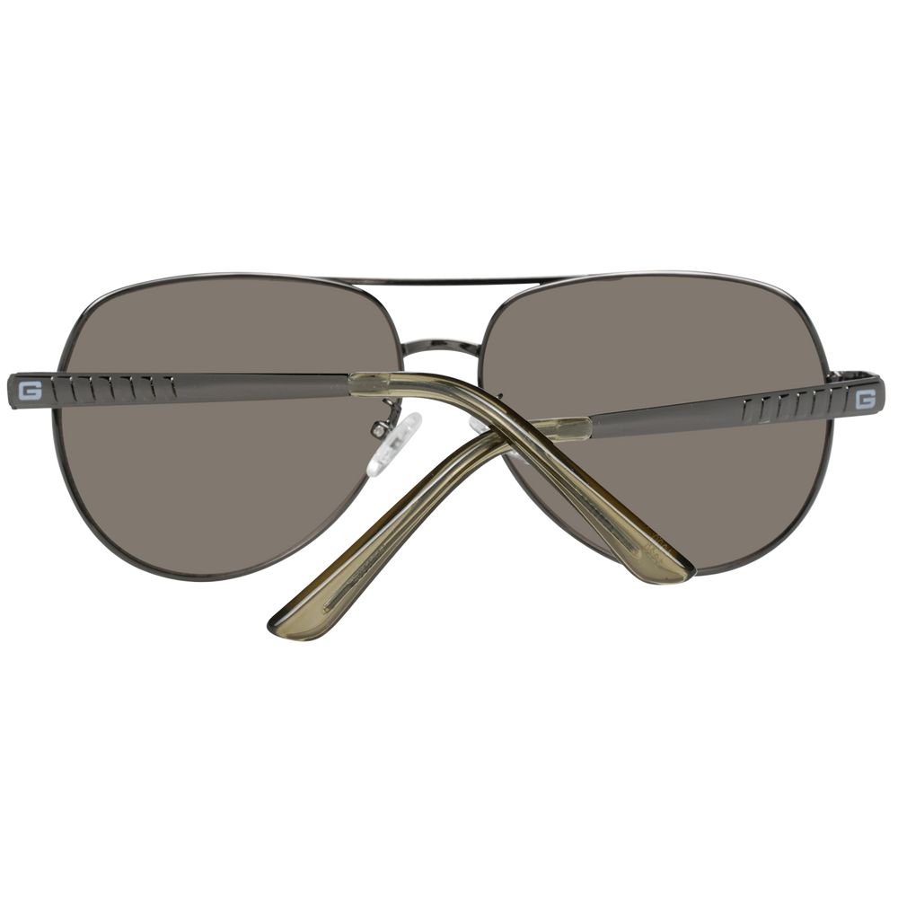 Guess Gray Metal Sunglasses