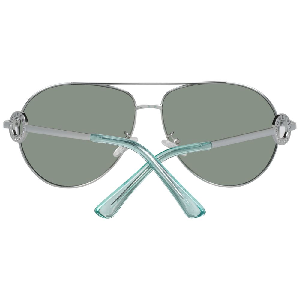 Guess Silver Metal Sunglasses